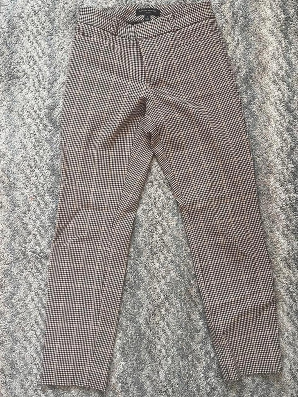 Banana Republic Sloan Slim Fit Houndstooth Dress Pants - 2